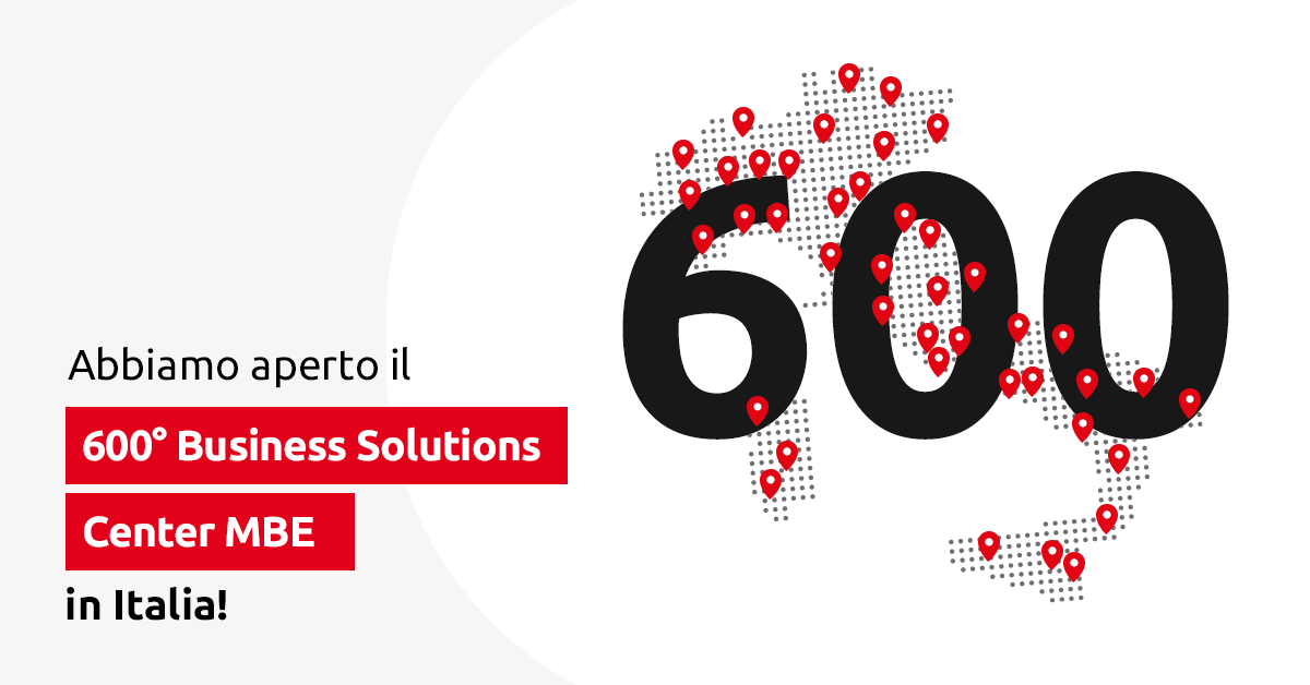 Mail Boxes Etc. continua l’espansione in Italia con l’inaugurazione del 600° Business Solutions Center