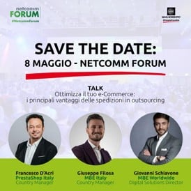 <strong>Mail Boxes Etc. partecipa a Netcomm FORUM 2024 con soluzioni di spedizione per il mondo dell’e-commerce</strong>
