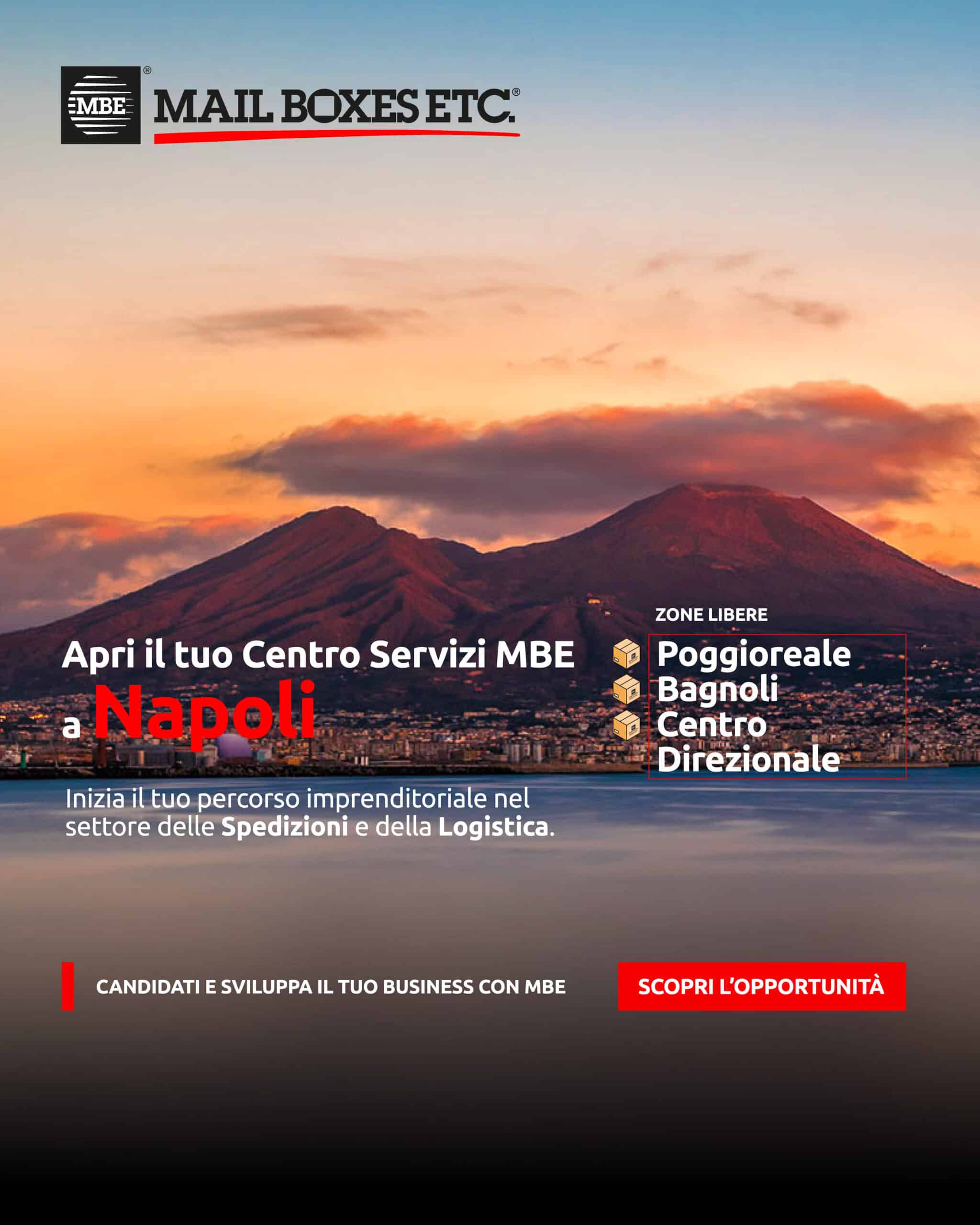 Apri anche tu un Centro Servizi MBE a Napoli