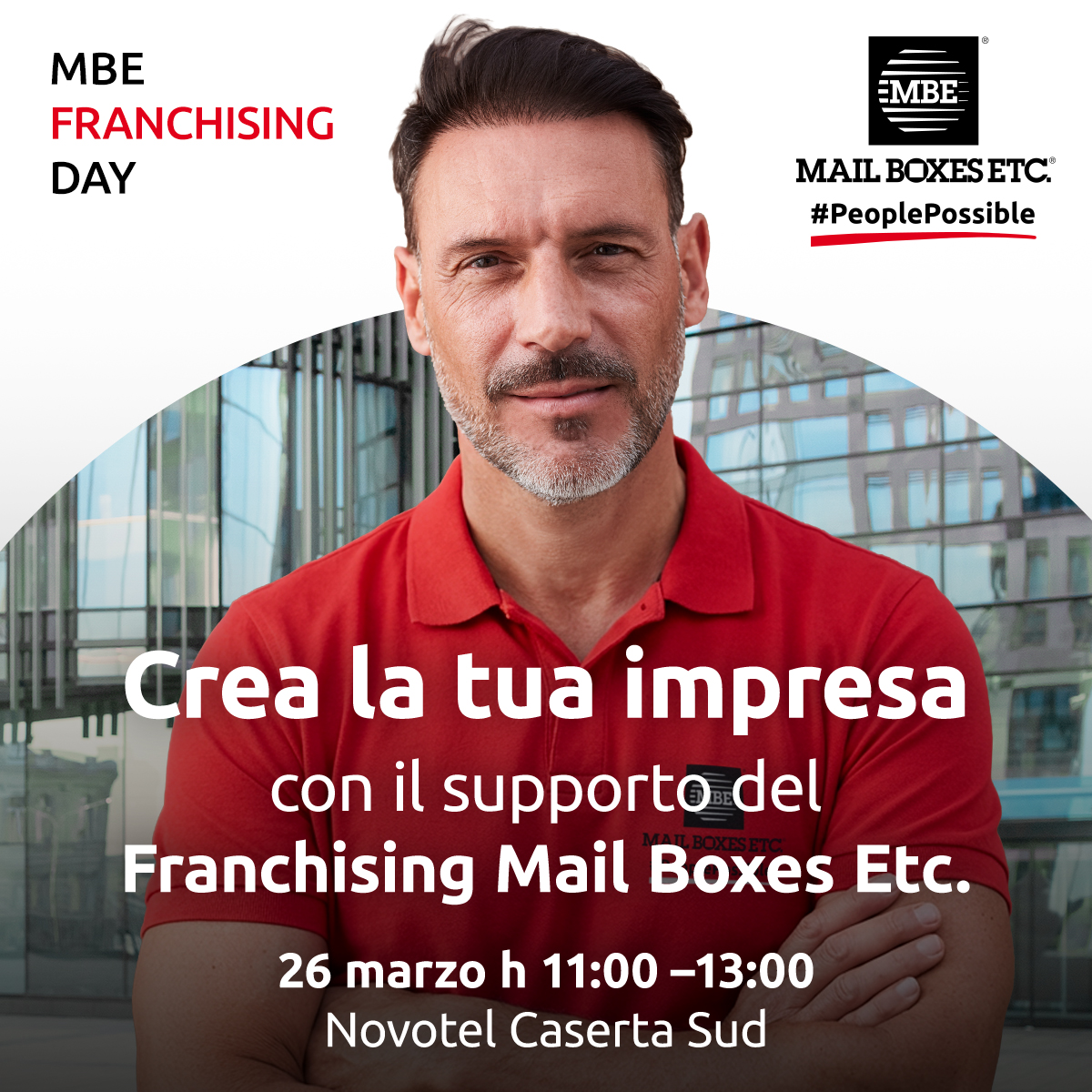 Come avviare un’impresa tra franchising e finanza agevolata: a Caserta il Franchising Day di Mail Boxes Etc. Come avviare un’impresa tra franchising e finanza agevolata: a Caserta il Franchising Day di Mail Boxes Etc.