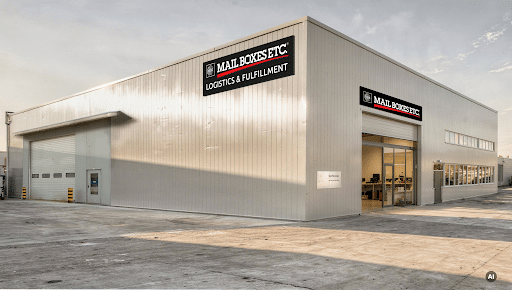 Centro Mail Boxes Etc con magazzino