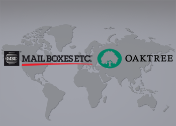 Mail Boxes Etc. fecha acordo de entrada da Oaktree no capital da empresa