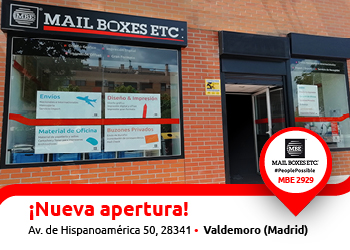 Mail Boxes Etc. inaugura otro Centro en Madrid