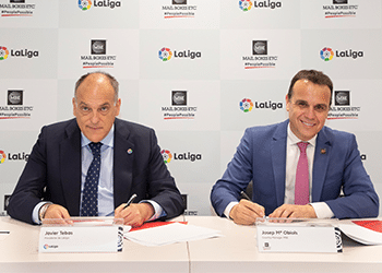 Mail Boxes Etc. renueva el acuerdo  de patrocinio con LaLiga