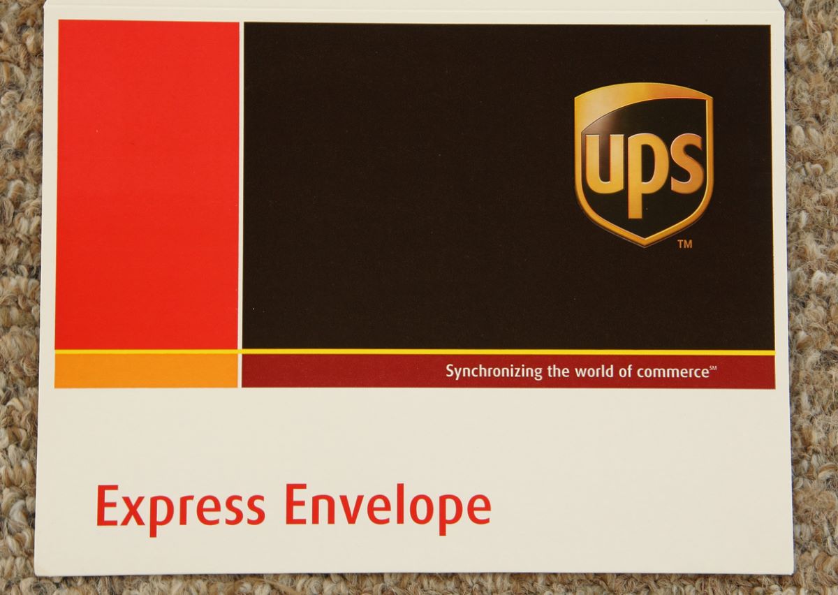 ups envelope