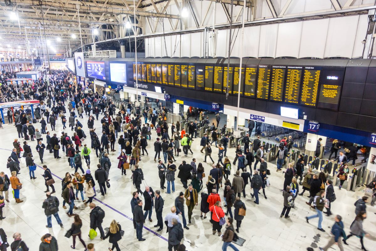 waterloo station, london