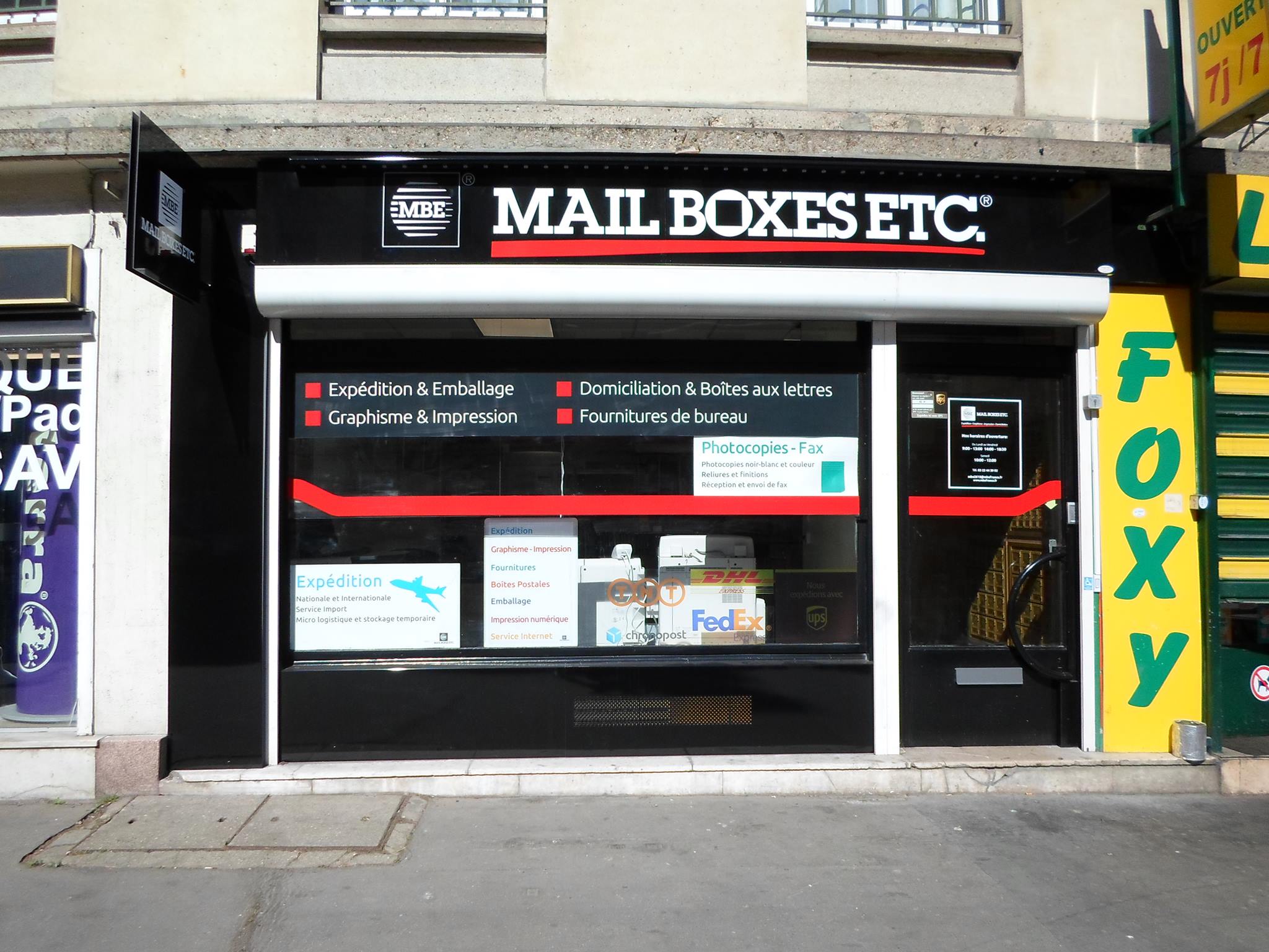 Ouverture du Centre Mail Boxes Etc. à Amiens