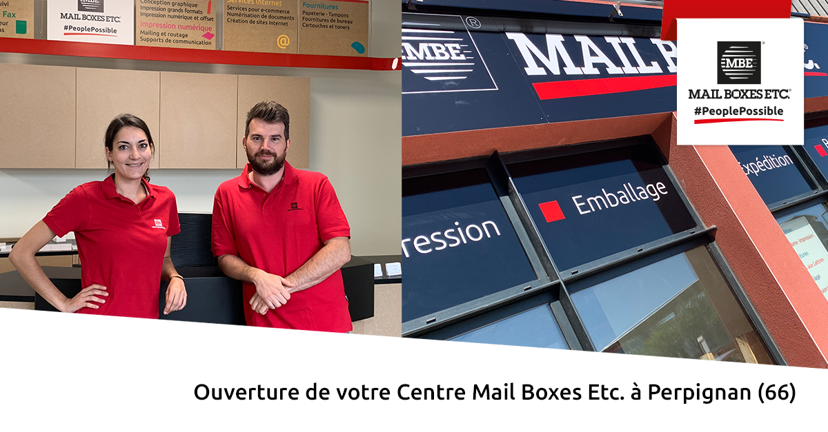 Mail Boxes Etc. ouvre un Centre de Services à Perpignan (66)