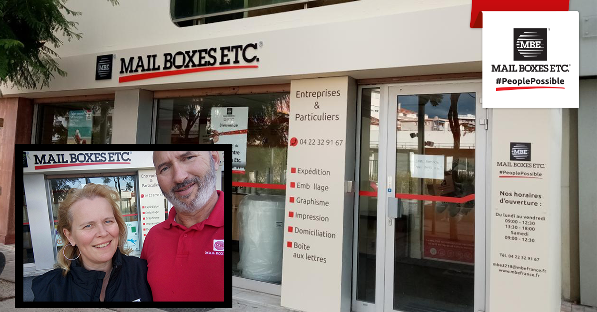 Cannes accueille un nouveau Centre Mail Boxes Etc. !