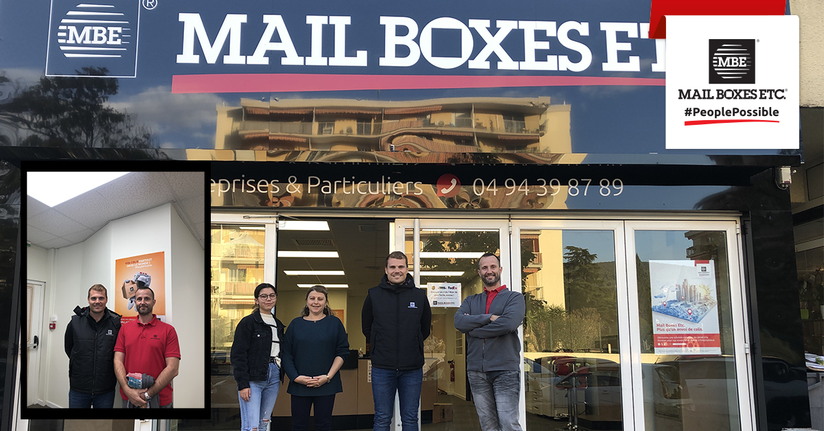 Draguignan accueille un nouveau Centre Mail Boxes Etc. !