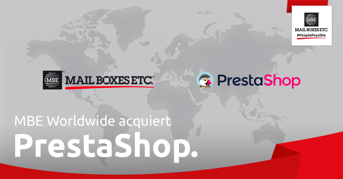 Mail Boxes Etc. Worldwide acquiert PrestaShop