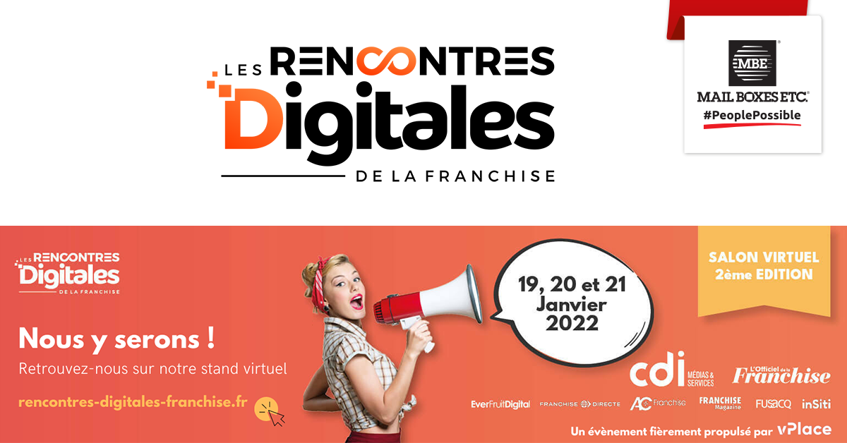 Nous serons présents aux Rencontres Digitales