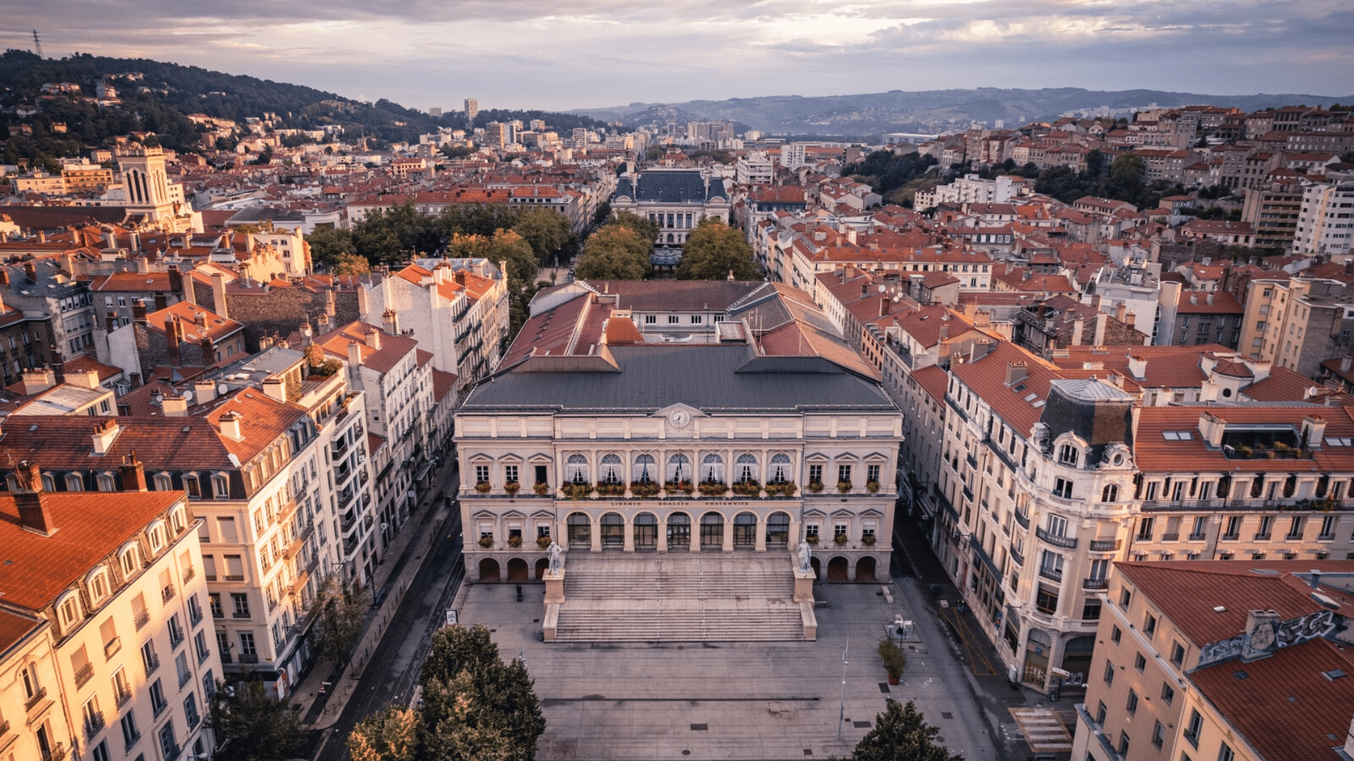 Photo de la ville de Saint-Etienne.